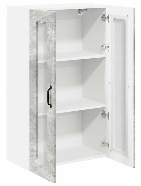 VidaXL Mosogatógép panel Kalmar Beton Szürke 60 x 31 x 100 cm Faanyag