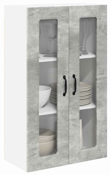 VidaXL Mosogatógép panel Kalmar Beton Szürke 60 x 31 x 100 cm Faanyag