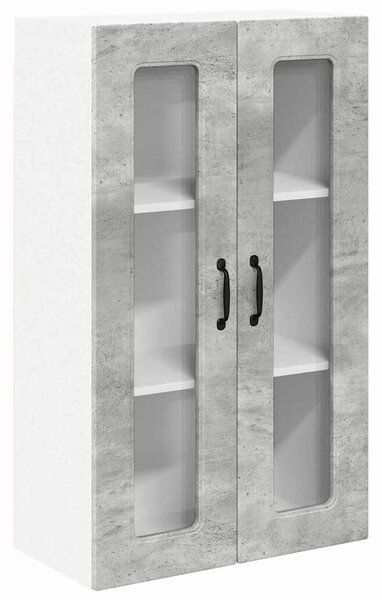 VidaXL Mosogatógép panel Kalmar Beton Szürke 60 x 31 x 100 cm Faanyag