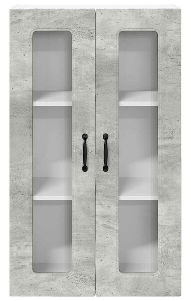 VidaXL Mosogatógép panel Kalmar Beton Szürke 60 x 31 x 100 cm Faanyag