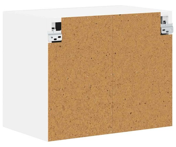 VidaXL Konyhaszekrény 2 pcs Magas Fényű Fehér 50 x 31 x 40 cm Faanyag