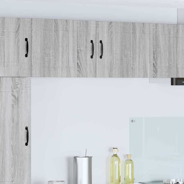 VidaXL Konyhaszekrény 2 pcs Szürke Sonoma 50 x 31 x 40 cm Faanyag