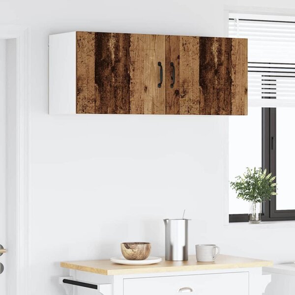 VidaXL Konyhaszekrény 2 pcs Öreg fa 50 x 31 x 40 cm Faanyag
