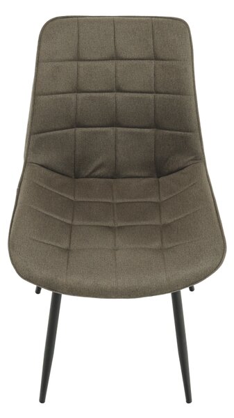 Szék, szürkésbarna taupe/fekete, SARIN
