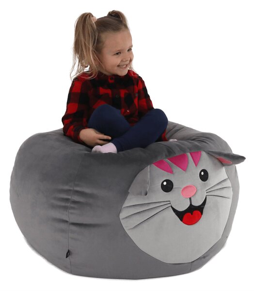 Babzsák, szürke szövet, BABY TYP 1