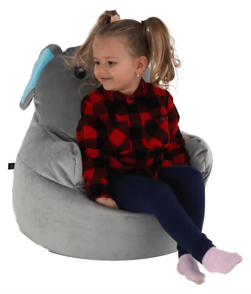 Babzsák, szürke szövet, BABY TYP 2