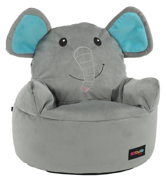 Babzsák, szürke szövet, BABY TYP 2