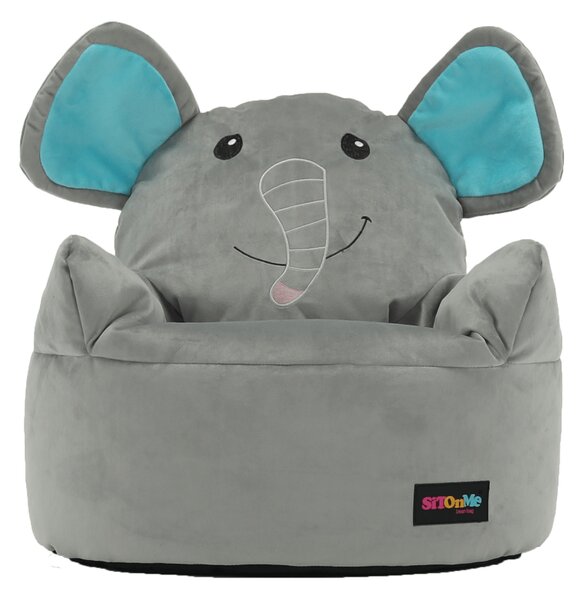 Babzsák, szürke szövet, BABY TYP 2