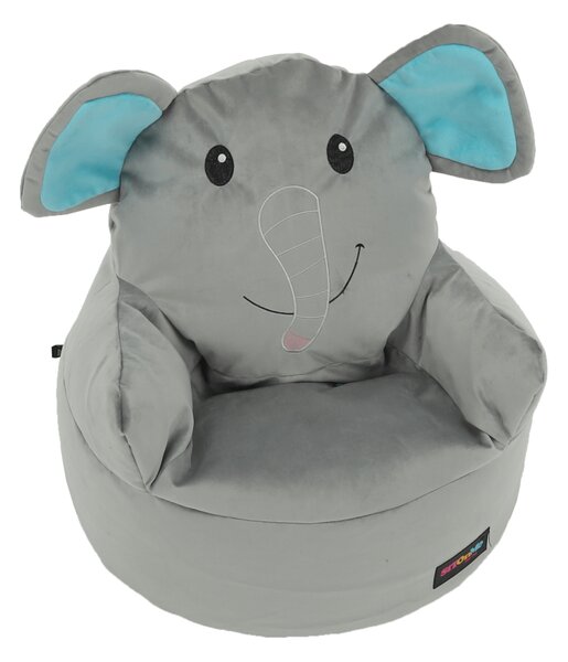 Babzsák, szürke szövet, BABY TYP 2