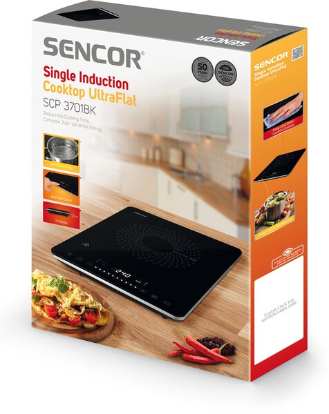 Sencor SCP 3701BK indukciós főzőlap