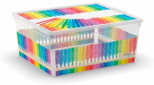 KIS Arty M dekor tárolódoboz, 18 l