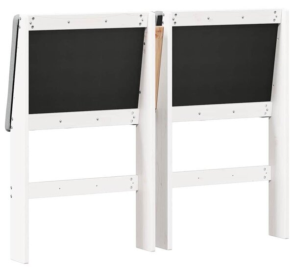 VidaXL Kárpitozott fejtámla Világosszürke 135 cm Tömör fenyőfa