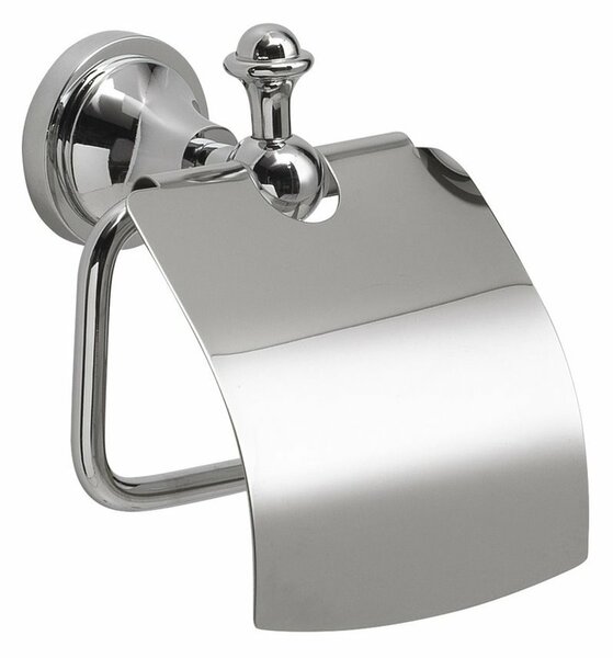 GEDY NV2513 Nevis WC-papír tartó fedővel, krómozott