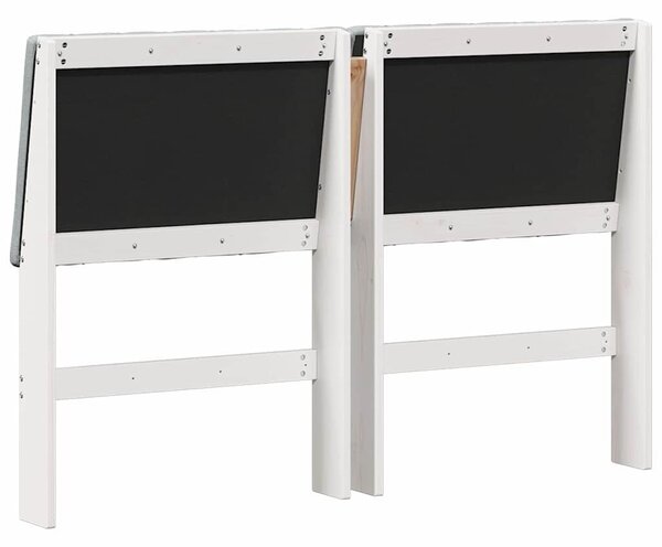 VidaXL Kárpitozott fejtámla Világosszürke 140 cm Tömör fenyőfa