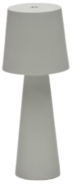 Szürke fém LED asztali lámpa Kave Home Arenys S