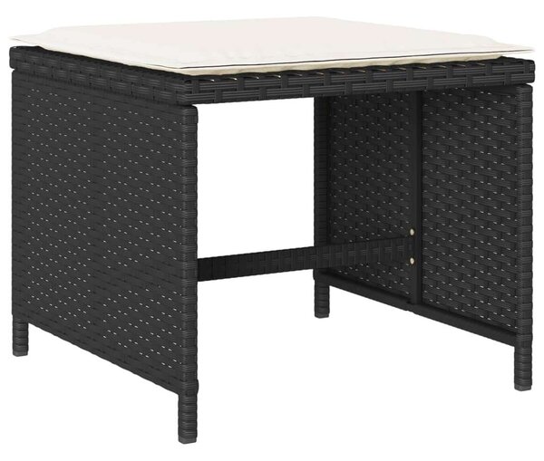 VidaXL Polyrattan Kerti Étkezőgarnitúra - 11 részes