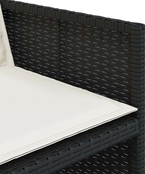 VidaXL Polyrattan Kerti Étkezőgarnitúra - 11 részes