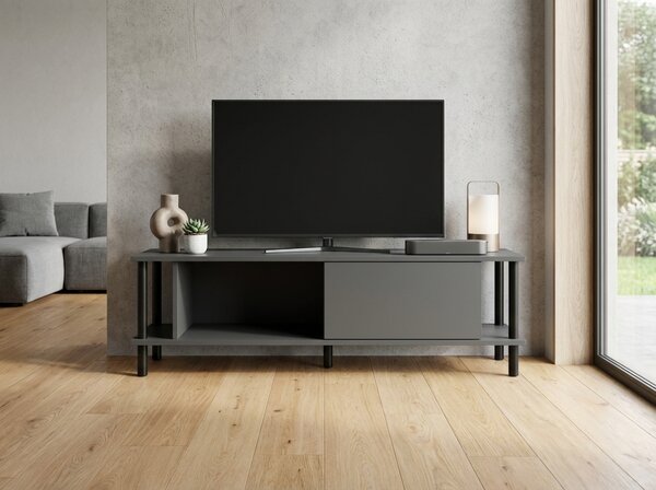 TV szekrény PARIS 150 cm, antracit