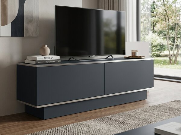 TV állvány ALVIN 135 cm, antracit/ezüst