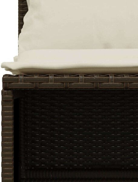 VidaXL Polyrattan Kerti Ülőgarnitúra - 4 Részes