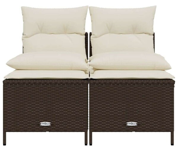 VidaXL Polyrattan Kerti Ülőgarnitúra - 4 Részes