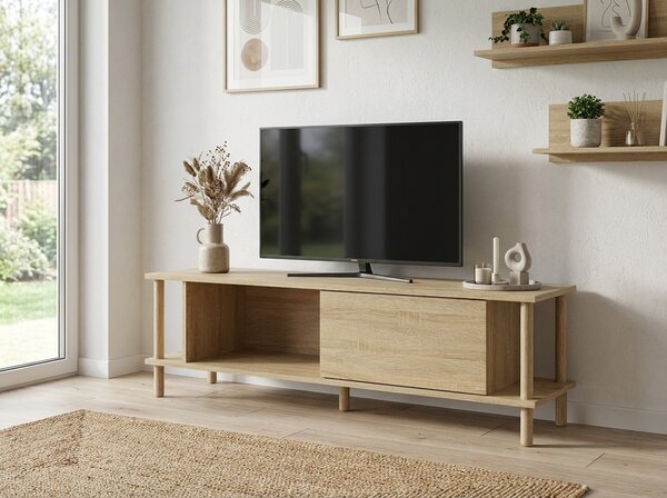 TV szekrény PARIS 150 cm, sonoma tölgy