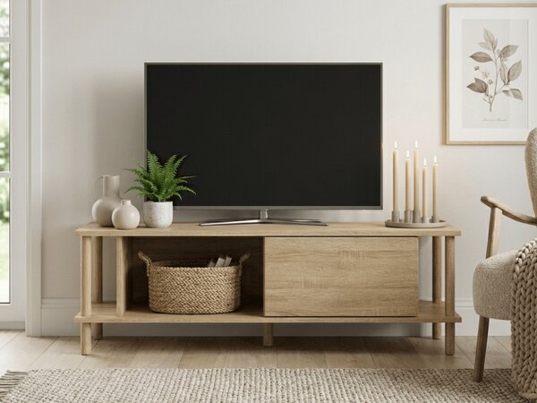 TV szekrény PARIS 150 cm, sonoma tölgy