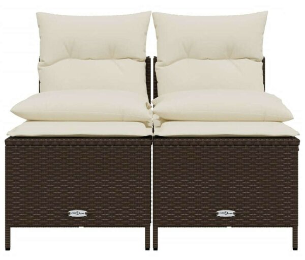 VidaXL Polyrattan Kerti Ülőgarnitúra - 4 Részes