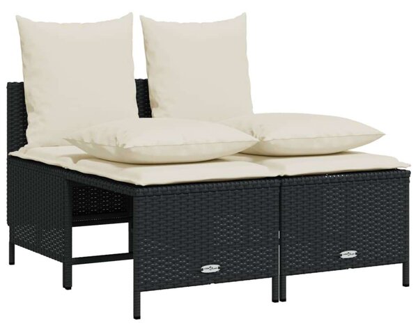 VidaXL Polyrattan Kerti Ülőgarnitúra - 4 Fős