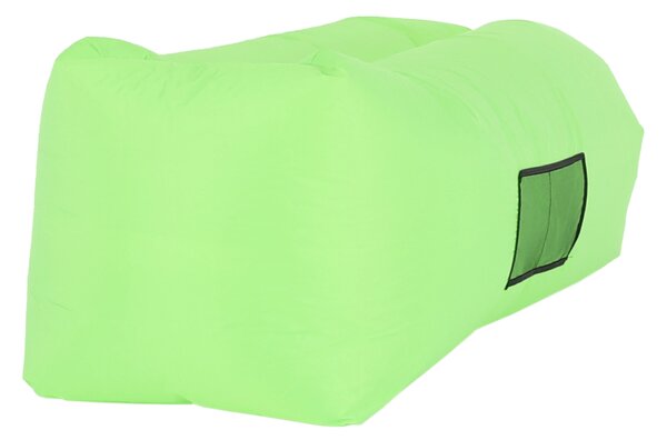 Felfújható babzsák/lazy bag, zöld, LEBAG