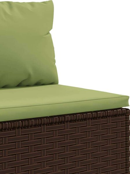VidaXL Polyrattan Kerti Ülőgarnitúra - 8 részes