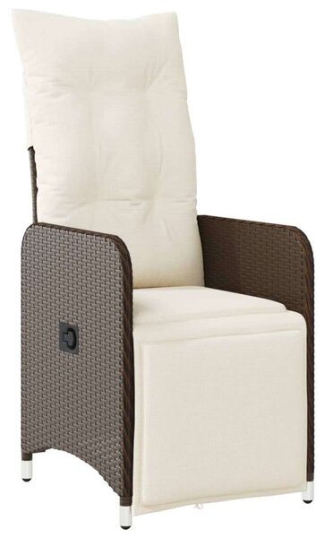 VidaXL Polyrattan Kerti Bútor - 8 Személyes Bisztrókészlet - Barna