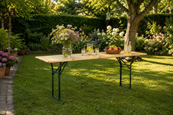 BAVORD Sörasztal LUX 220x0cm – tömörfenyő