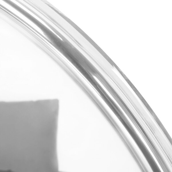 BUBBLE NEW TYP 1 Függő fotel, átlátszó / ezüst / szürke
