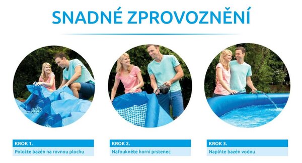 Marimex Tampa medence 3,05 x 0,76 m RATAN tartozékok nélkül