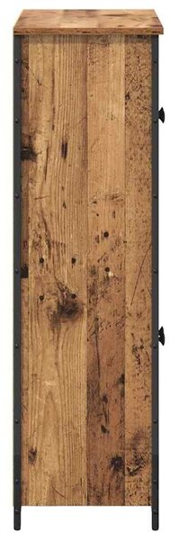 VidaXL Magasfiú Öreg fa 62 x 32 x 106,5 cm Faanyag