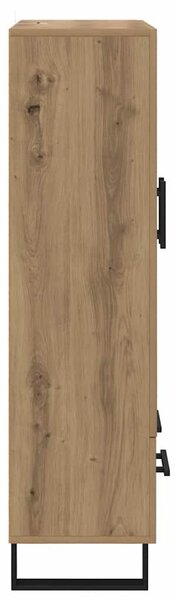 VidaXL Magasfiú fiókkal Artisan tölgy 69,5 x 30 x 115 cm Faanyag
