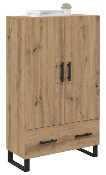 VidaXL Magasfiú fiókkal Artisan tölgy 69,5 x 30 x 115 cm Faanyag