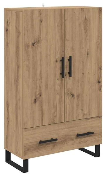 VidaXL Magasfiú fiókkal Artisan tölgy 69,5 x 30 x 115 cm Faanyag