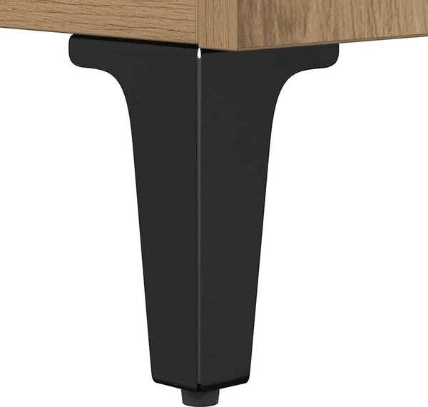 VidaXL Széf Artisan tölgy 69,5 x 34 x 90 cm Szerelt Fa