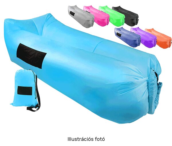 Felfújható babzsák/lazy bag, rózsaszín, LEBAG