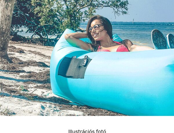 Felfújható babzsák/lazy bag, rózsaszín, LEBAG