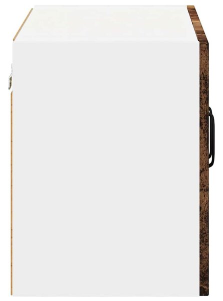 VidaXL Konyhai faliszekrények 2 pcs Öreg fa 60 x 31 x 40 cm Faanyag