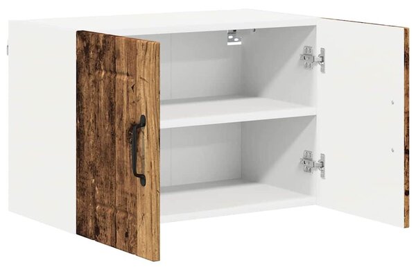 VidaXL Konyhai faliszekrények 2 pcs Öreg fa 60 x 31 x 40 cm Faanyag