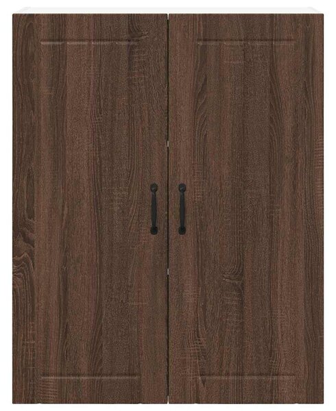 VidaXL Fali konyhaszekrény Barna Tölgy 80 x 31 x 100 cm Faanyag