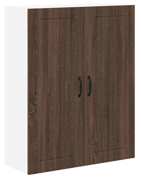 VidaXL Fali konyhaszekrény Barna Tölgy 80 x 31 x 100 cm Faanyag