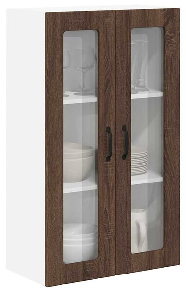 VidaXL Fali konyhaszekrény Barna Tölgy 60 x 31 x 100 cm Faanyag