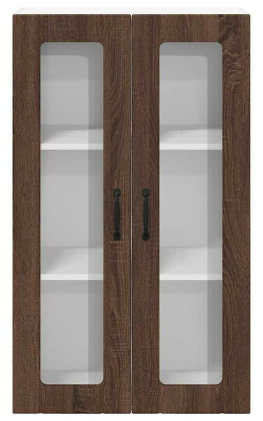 VidaXL Fali konyhaszekrény Barna Tölgy 60 x 31 x 100 cm Faanyag