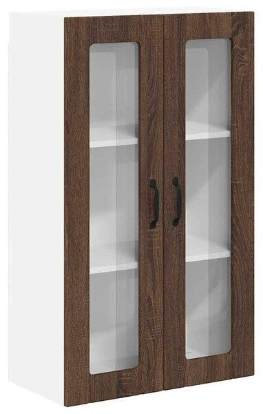 VidaXL Fali konyhaszekrény Barna Tölgy 60 x 31 x 100 cm Faanyag