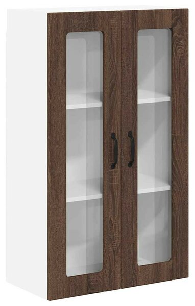 VidaXL Fali konyhaszekrény Barna Tölgy 60 x 31 x 100 cm Faanyag
